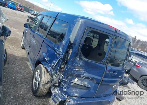 2014 Ford Transit Connect Xlt из США, поврежденный, VIN NM0GS9F79E1154528